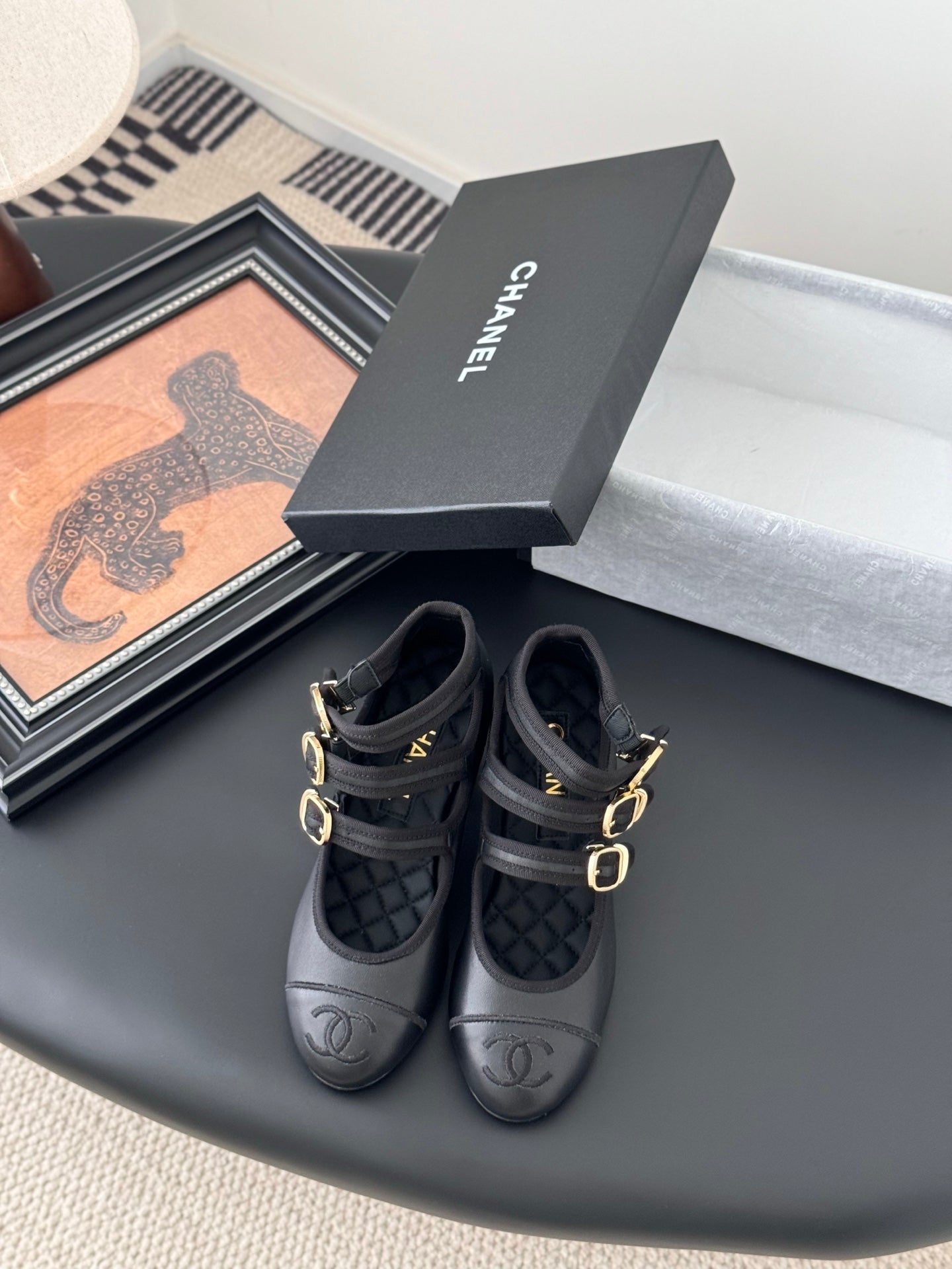 Chanel 25S Runway Mary Jane Flats