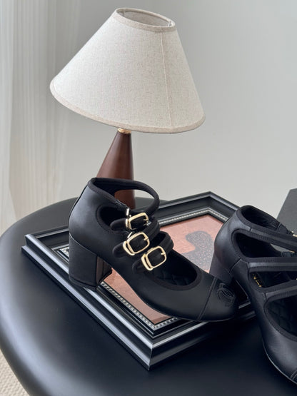 Chanel 25S Runway Mary Jane Flats