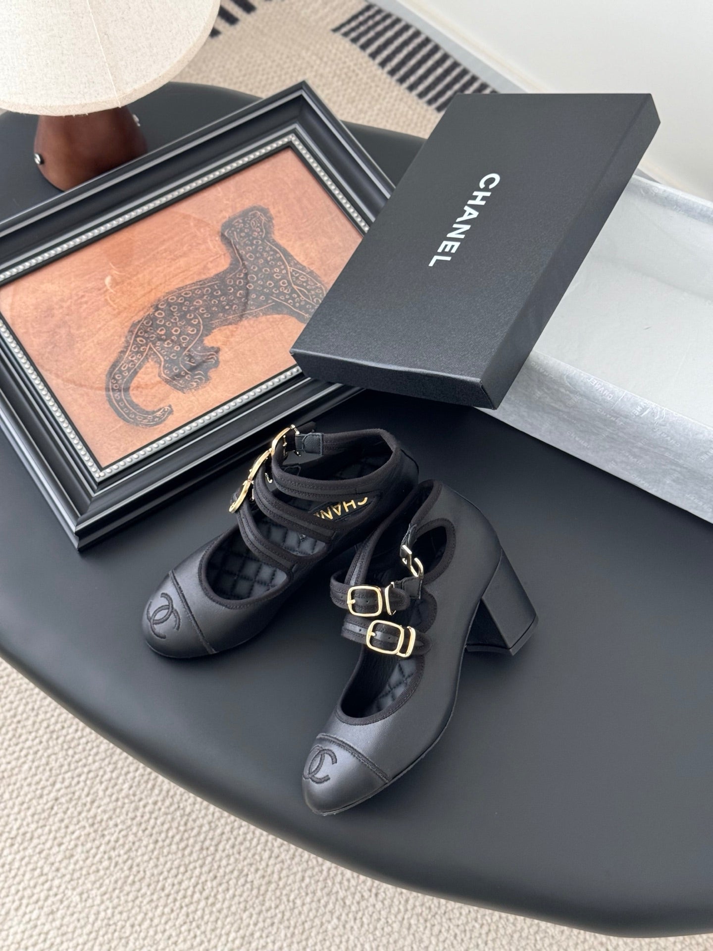 Chanel 25S Runway Mary Jane Flats
