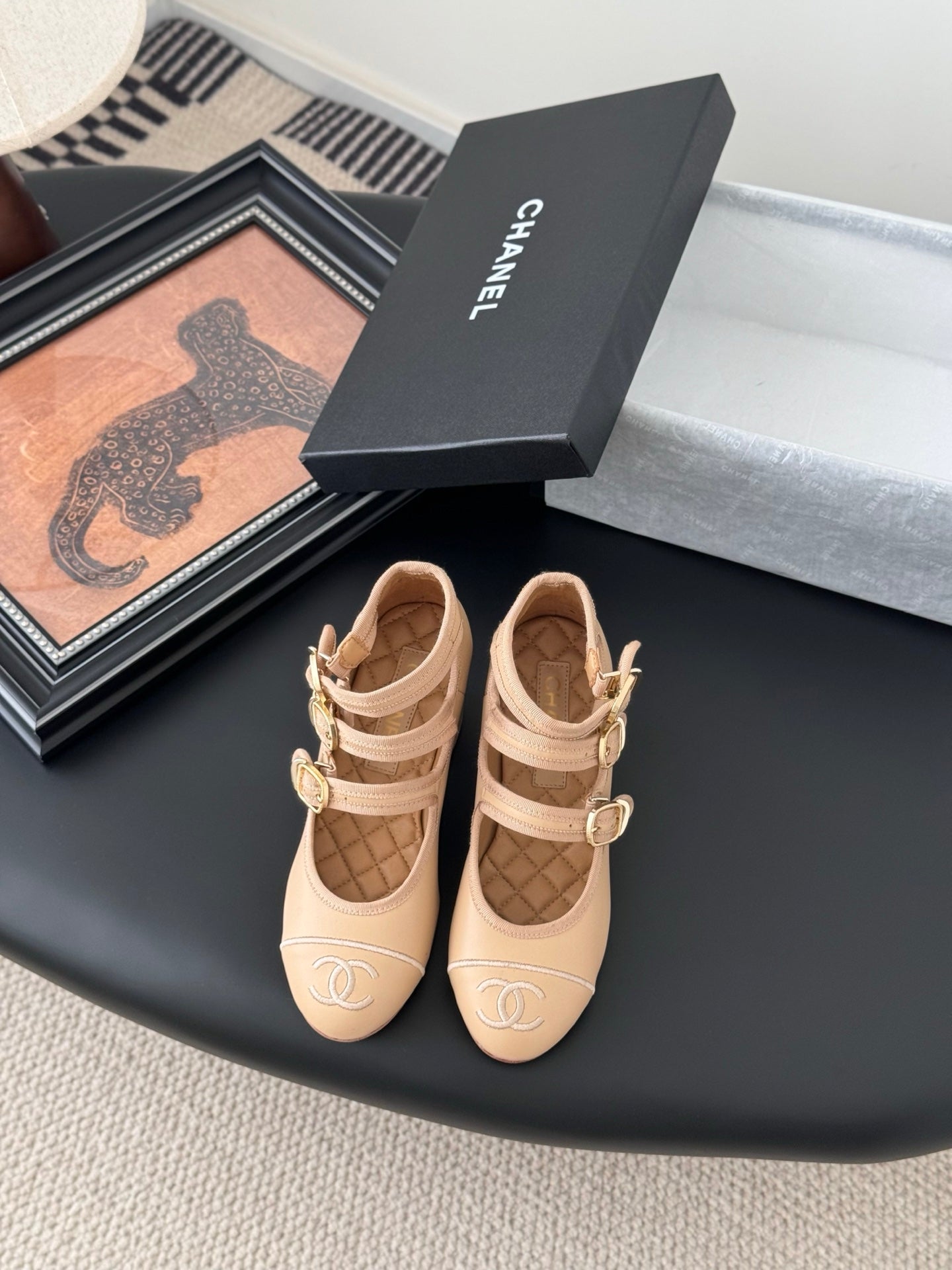 Chanel 25S Runway Mary Jane Flats