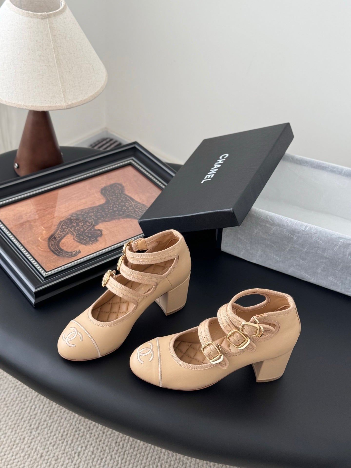 Chanel 25S Runway Mary Jane Flats