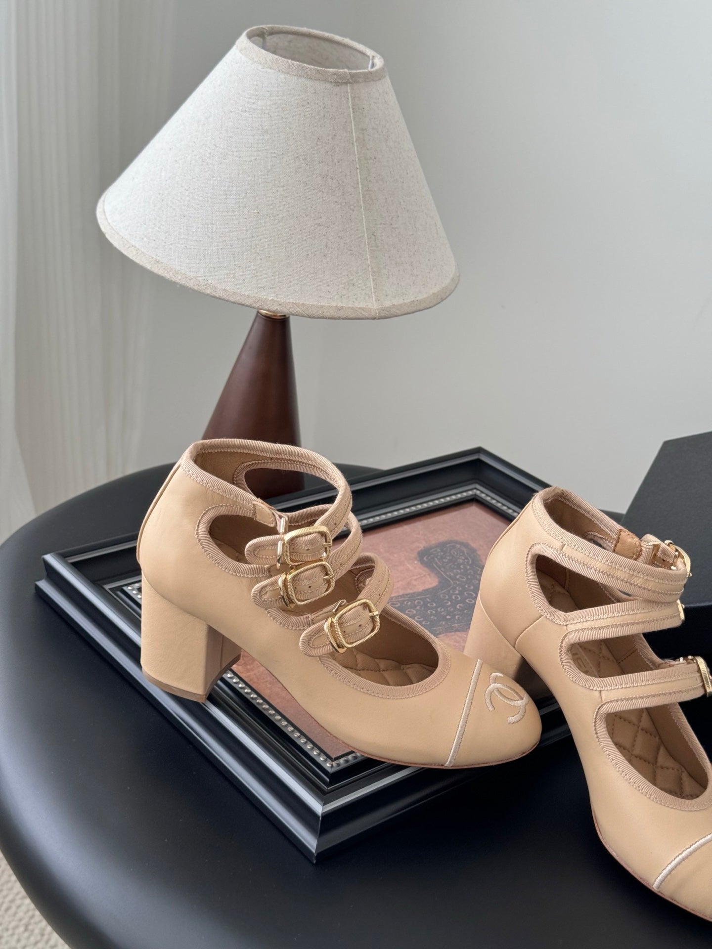 Chanel 25S Runway Mary Jane Flats