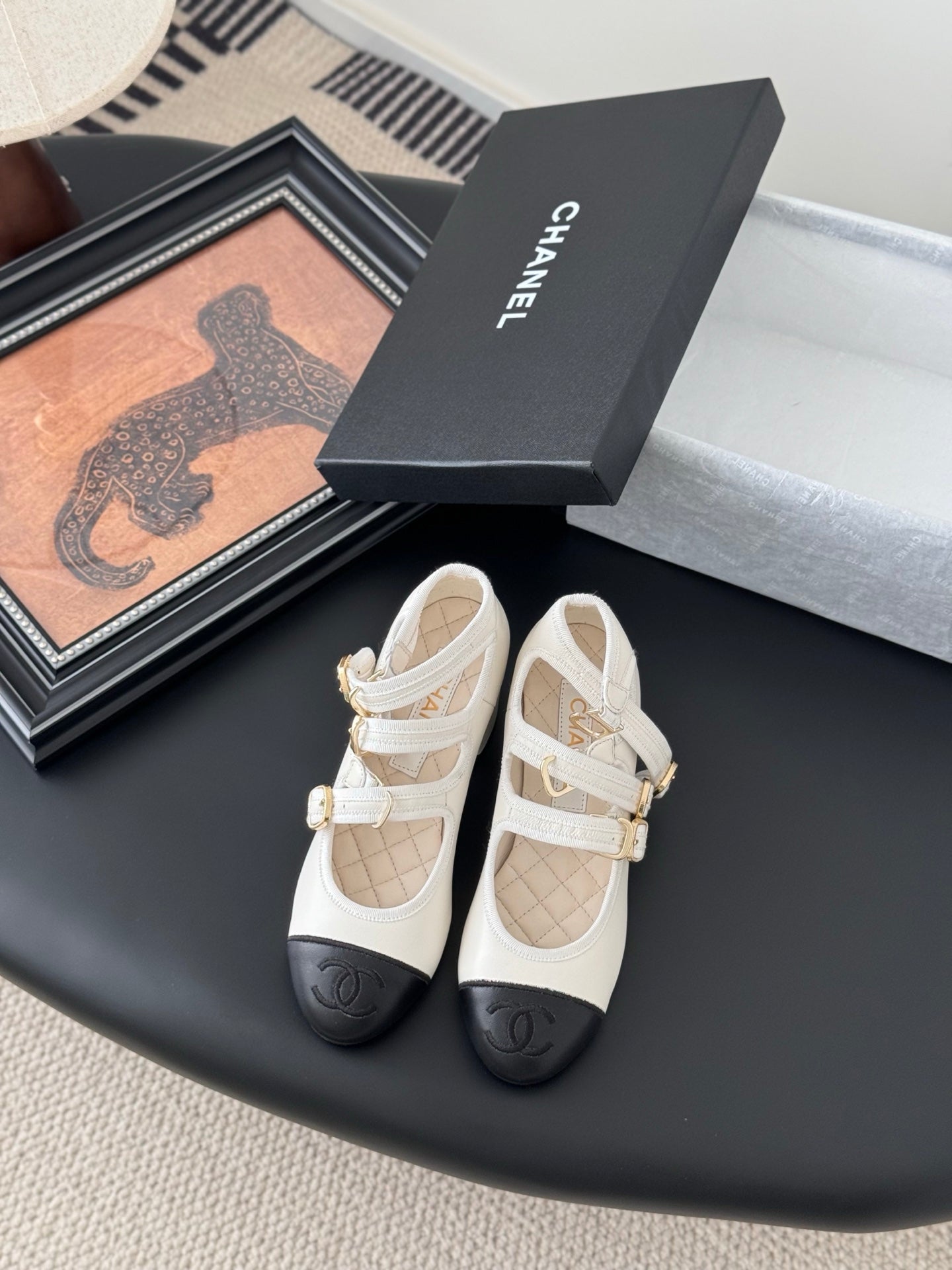 Chanel 25S Runway Mary Jane Flats
