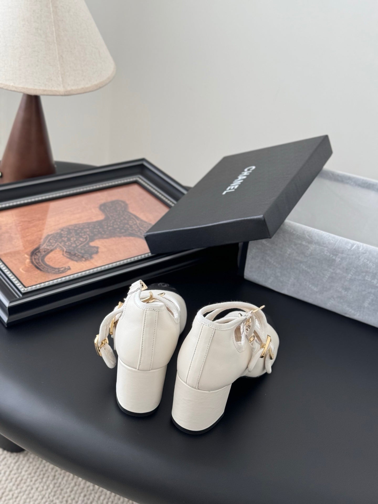 Chanel 25S Runway Mary Jane Flats