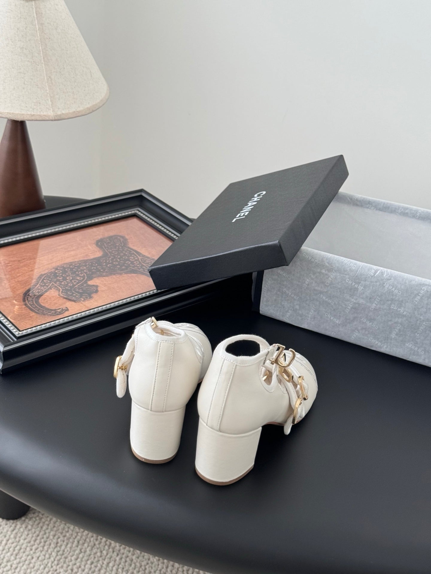 Chanel 25S Runway Mary Jane Flats