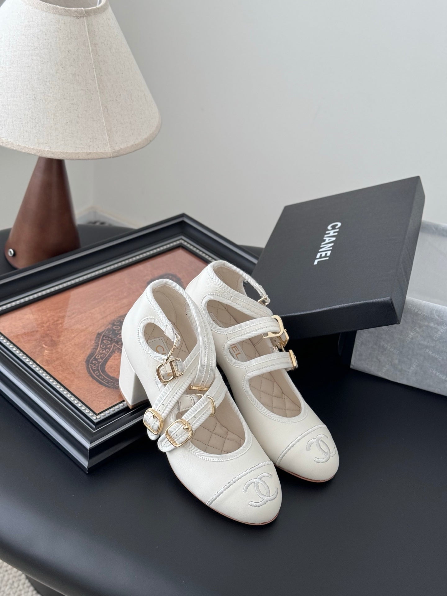 Chanel 25S Runway Mary Jane Flats