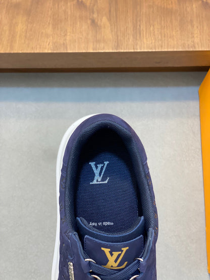 Louis Vuitton Embossed Calfskin Sneakers