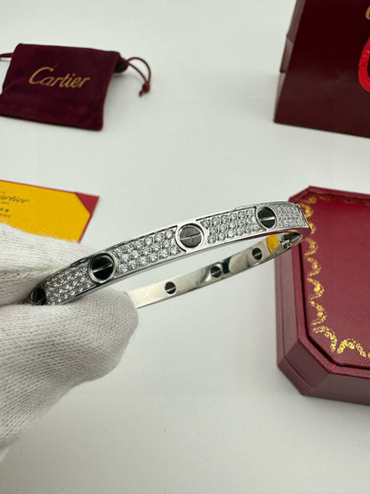Cartier LOVE Pave Bracelet