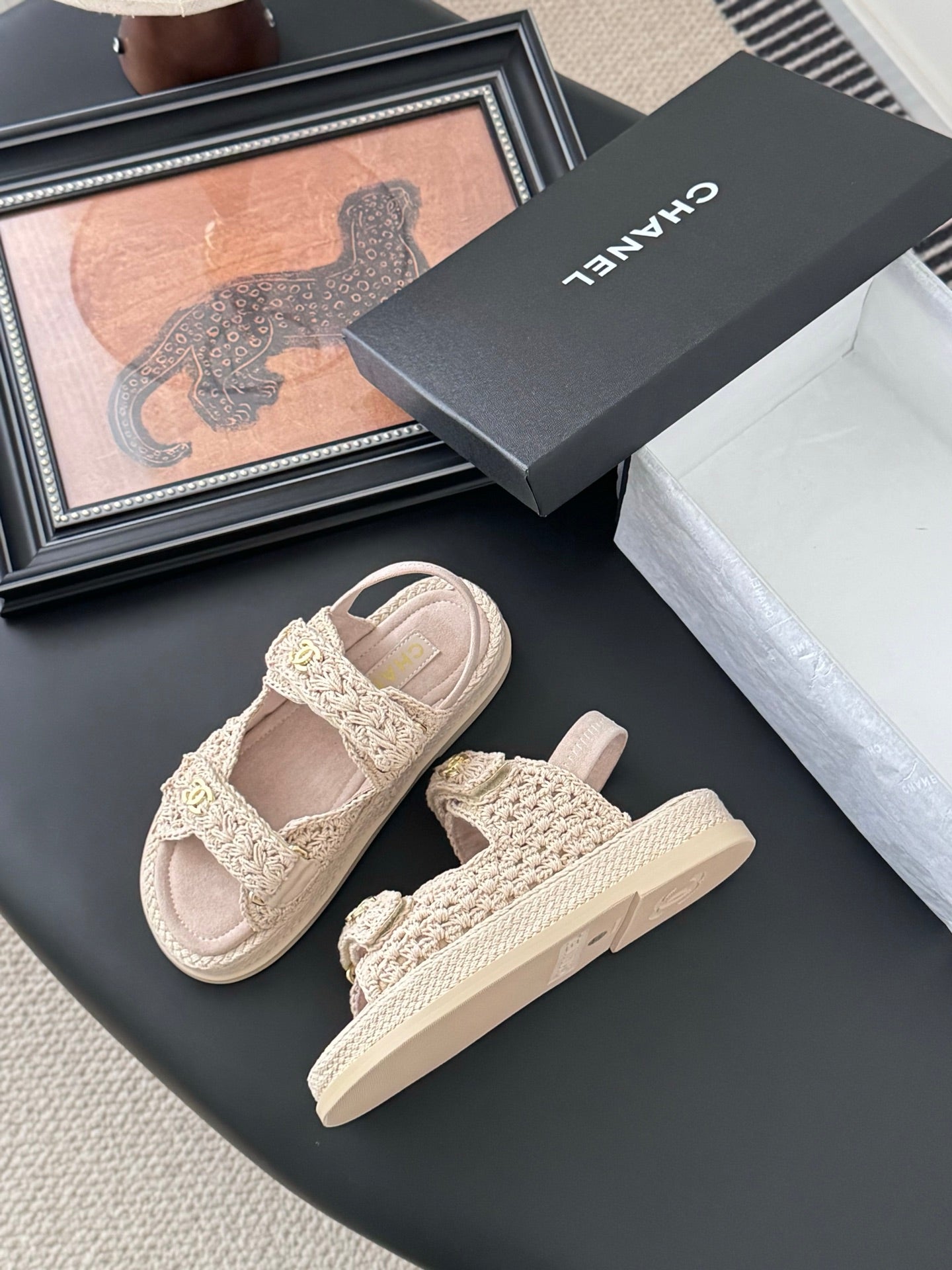 Chanel Velcro Flat Sandals – 25SS Collection