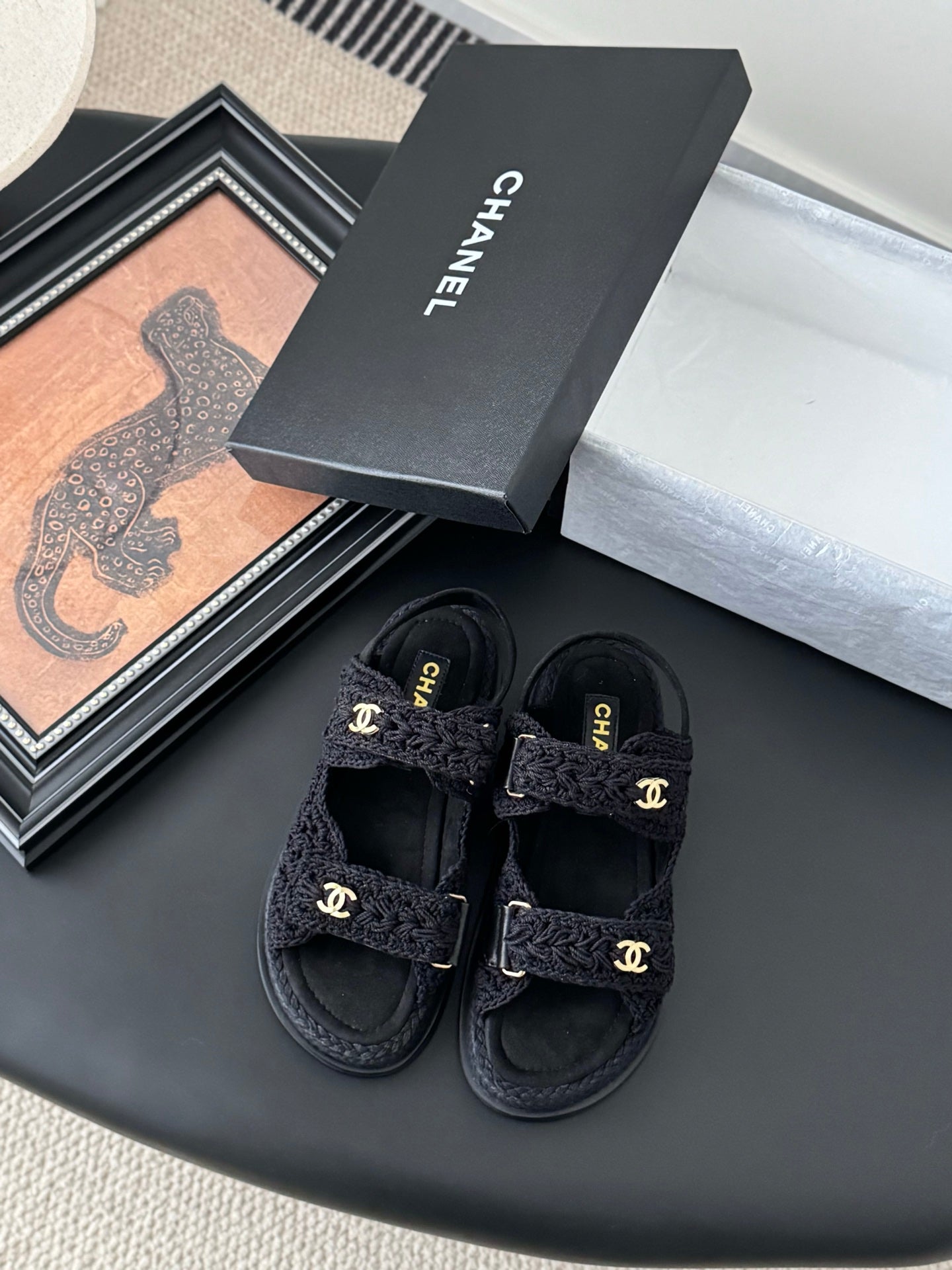 Chanel Velcro Flat Sandals – 25SS Collection