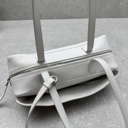 Balenciaga Carrie Leather Bowling Bag – Small