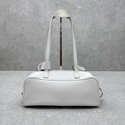 Balenciaga Carrie Leather Bowling Bag – Small