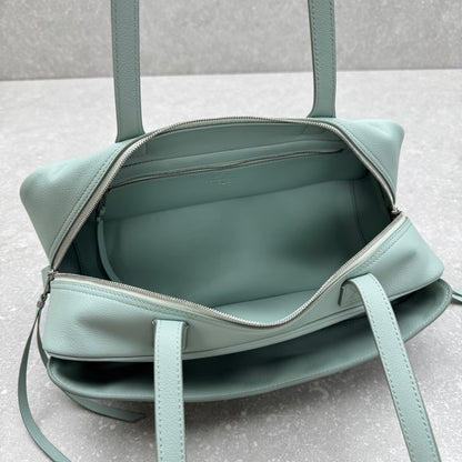 Balenciaga Carrie Leather Bowling Bag – Small