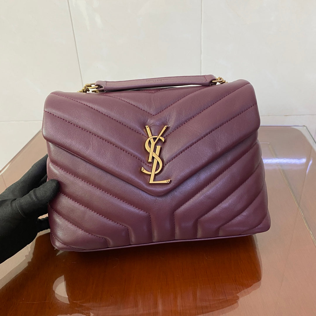 Saint Laurent Loulou Y-Shaped Shoulder Bag