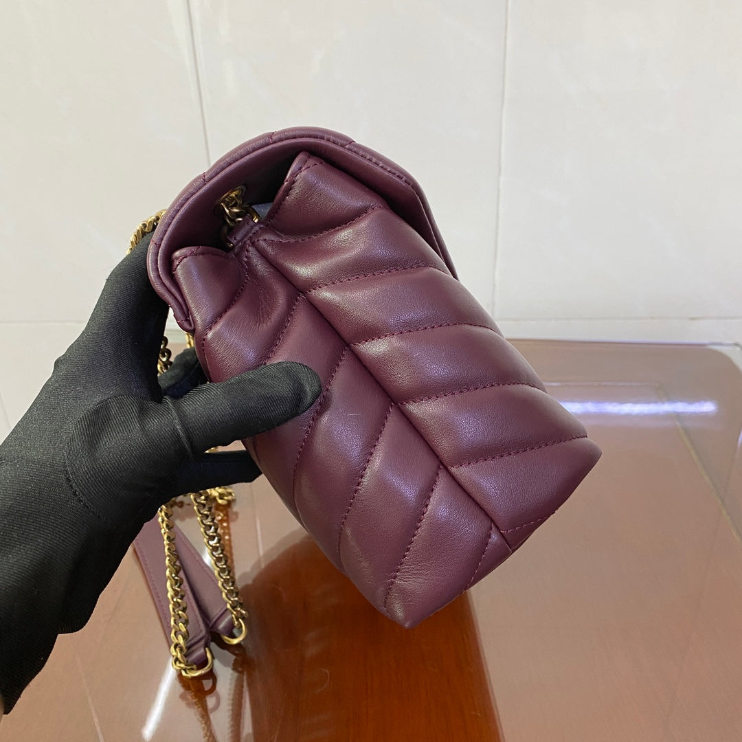 Saint Laurent Loulou Y-Shaped Shoulder Bag