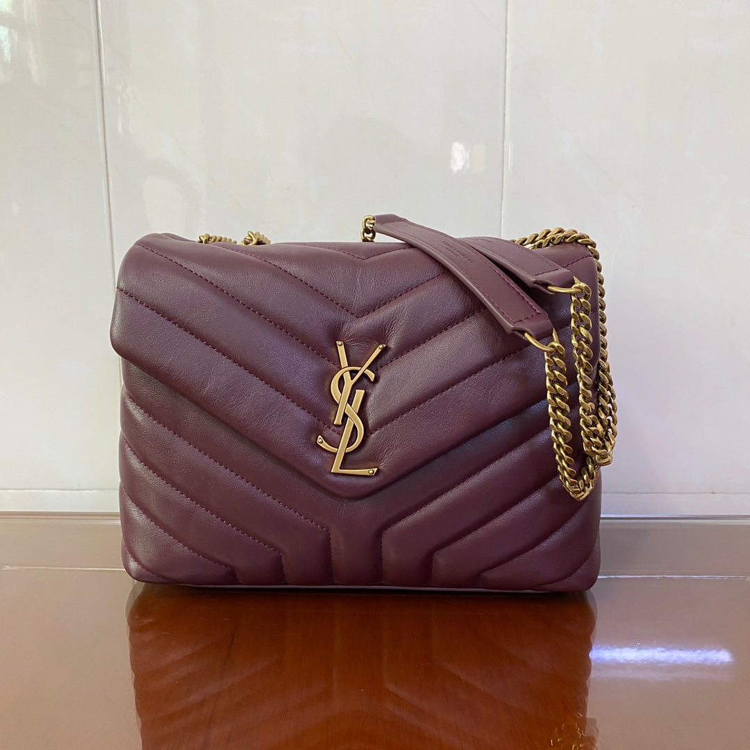 Saint Laurent Loulou Y-Shaped Shoulder Bag