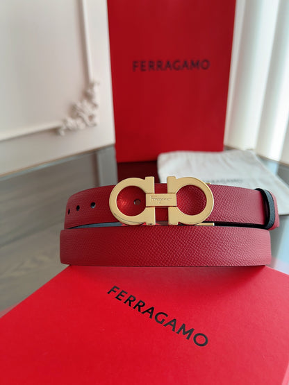 Ferragamo Women's Reversible Leather Belt