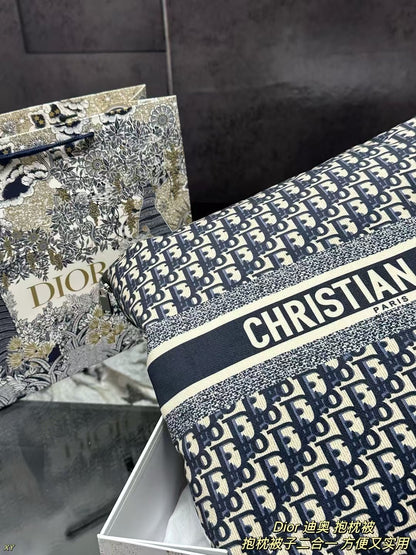 Dior Pillow Blanket Cushion