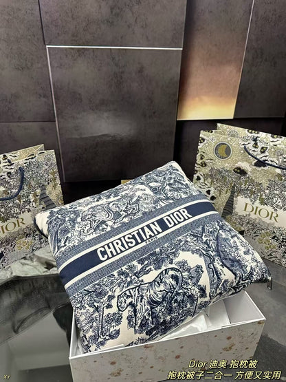 Dior Pillow Blanket Cushion
