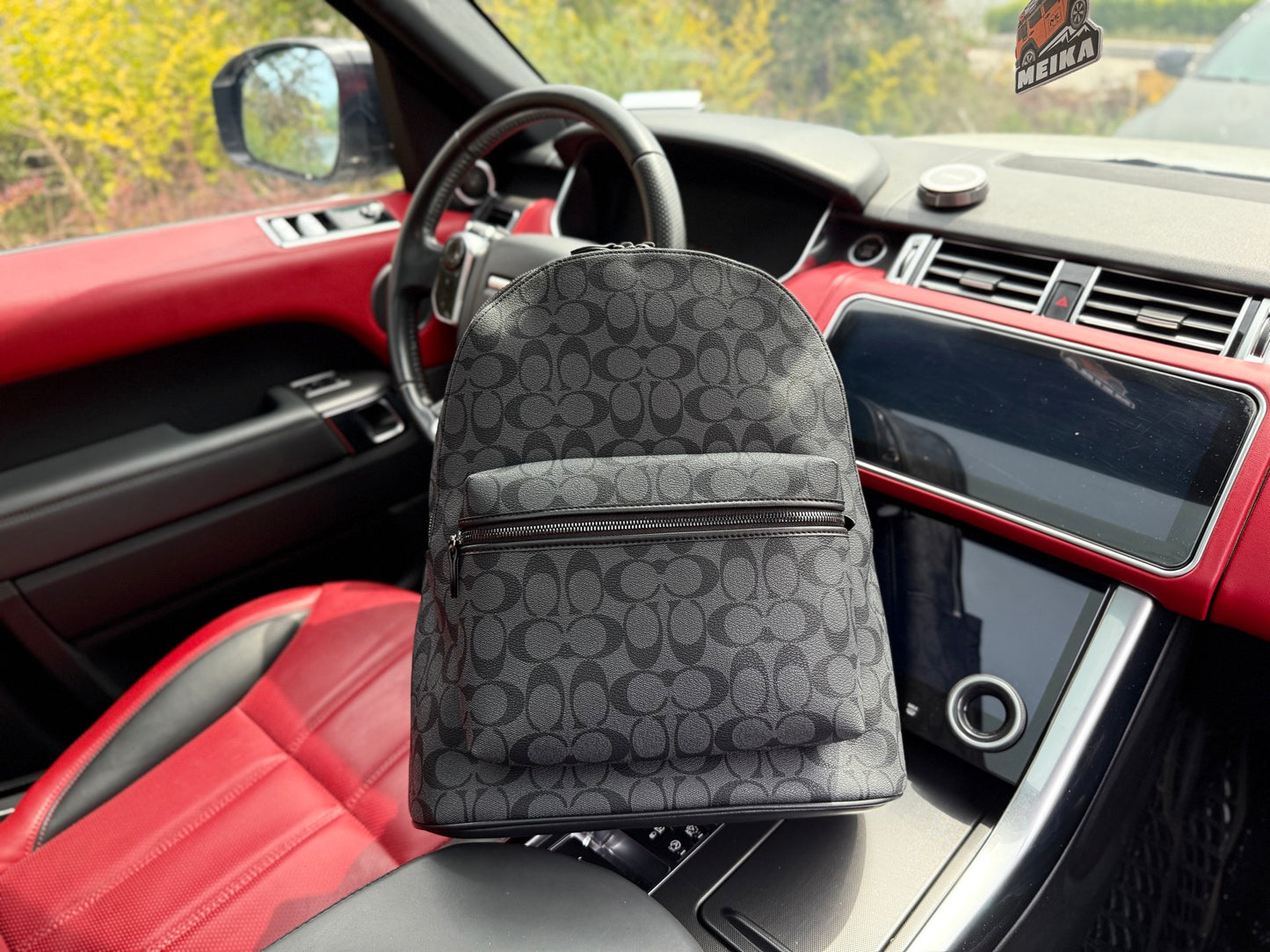 Coach Men's Charter Logo Backpack
