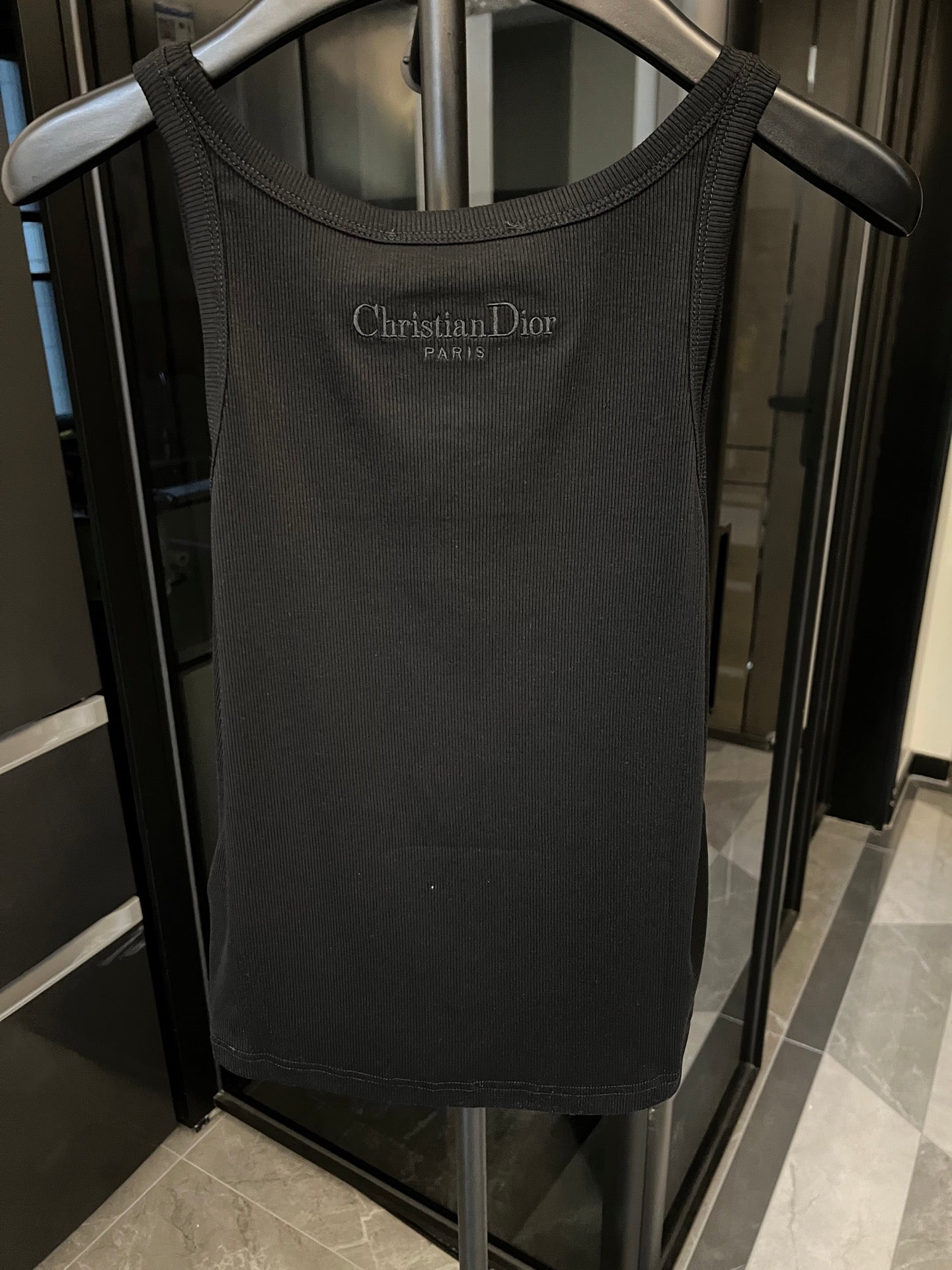 Dior Bee Embroidery Knit Tank Top – 25SS