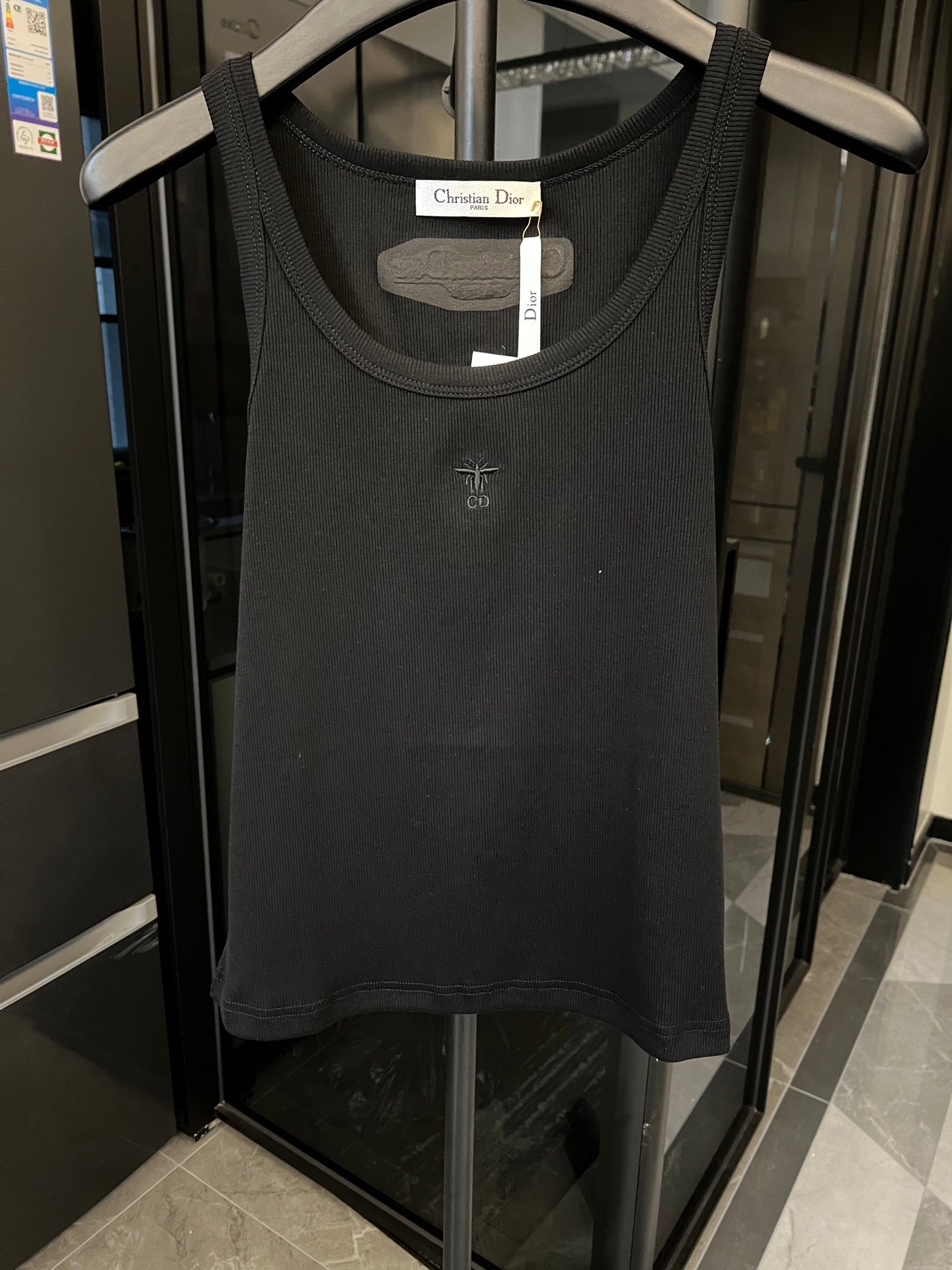 Dior Bee Embroidery Knit Tank Top – 25SS