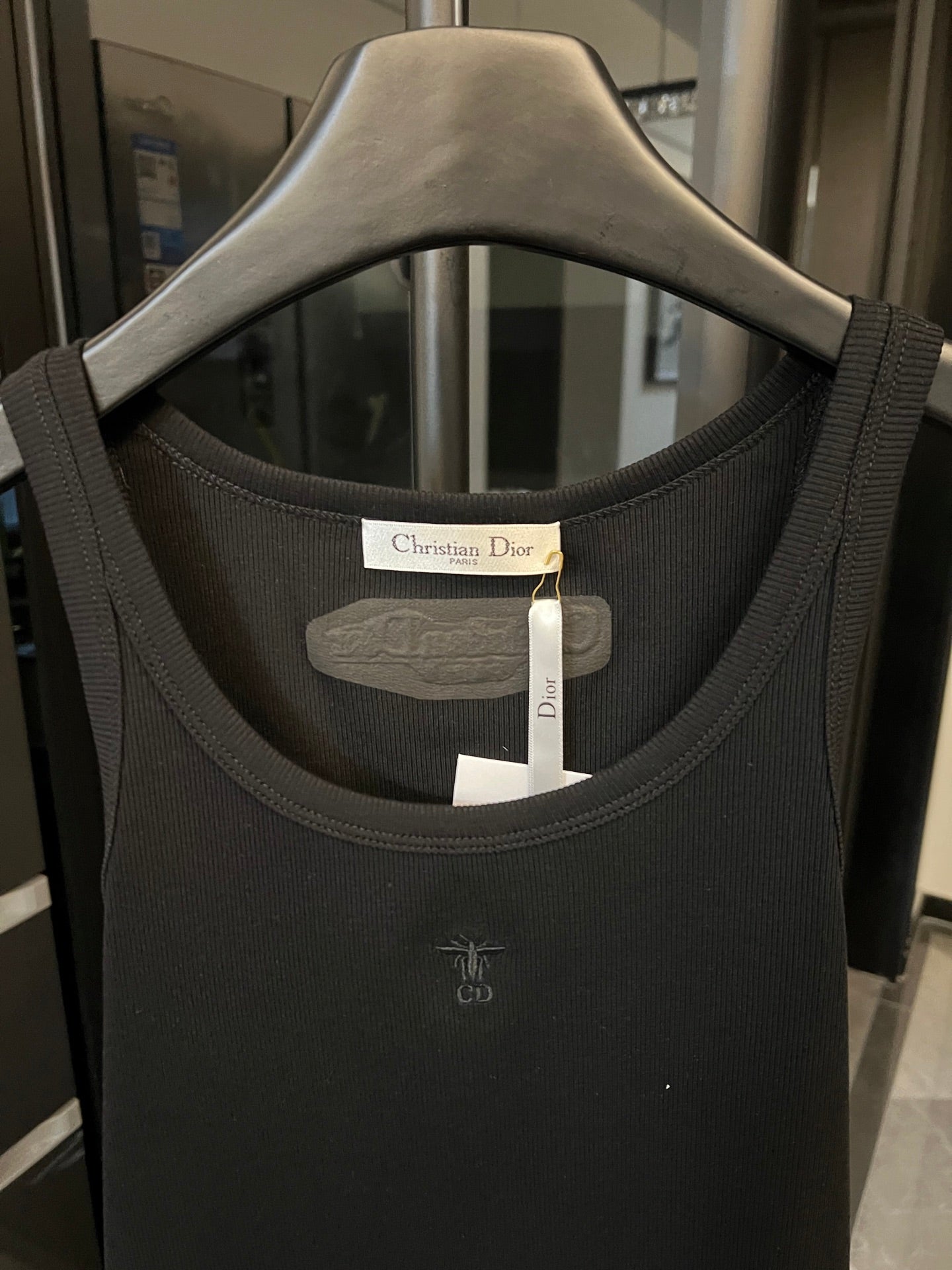 Dior Bee Embroidery Knit Tank Top – 25SS