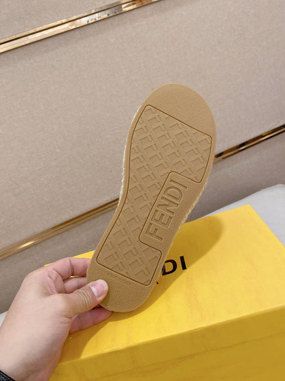 Fendi FF Monogram Luxury Slides – Summer Collection
