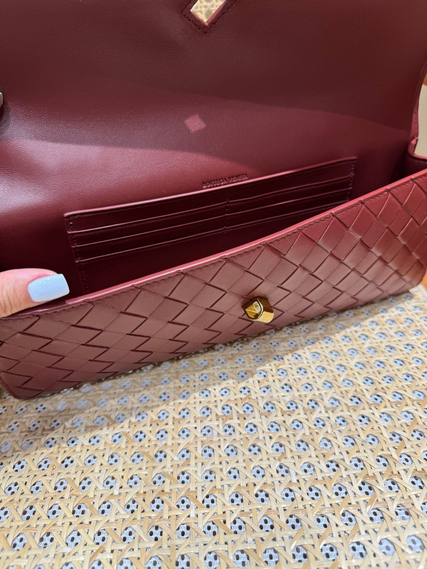 Bottega Veneta Andiamo Clutch Bag