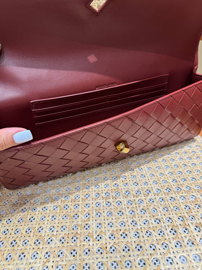 Bottega Veneta Andiamo Clutch Bag