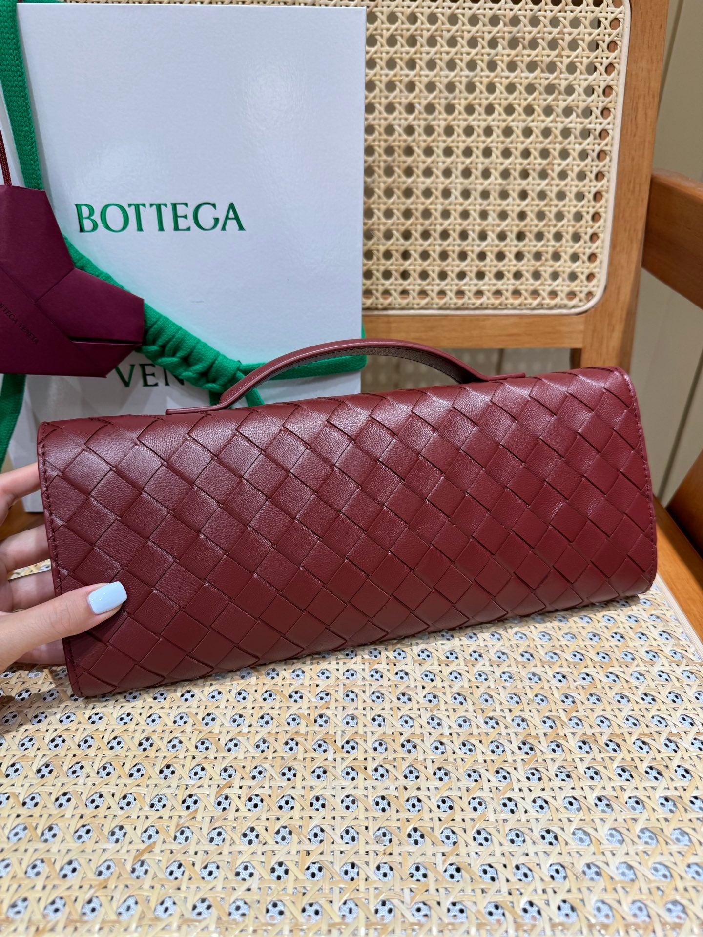 Bottega Veneta Andiamo Clutch Bag