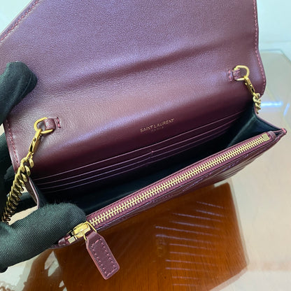 Saint Laurent Cassandre Envelope Chain Bag