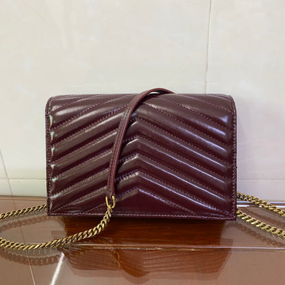 Saint Laurent Cassandre Envelope Chain Bag