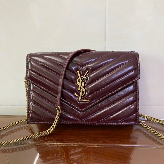 Saint Laurent Cassandre Envelope Chain Bag