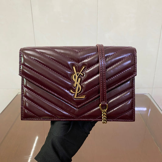 Saint Laurent Cassandre Envelope Chain Bag