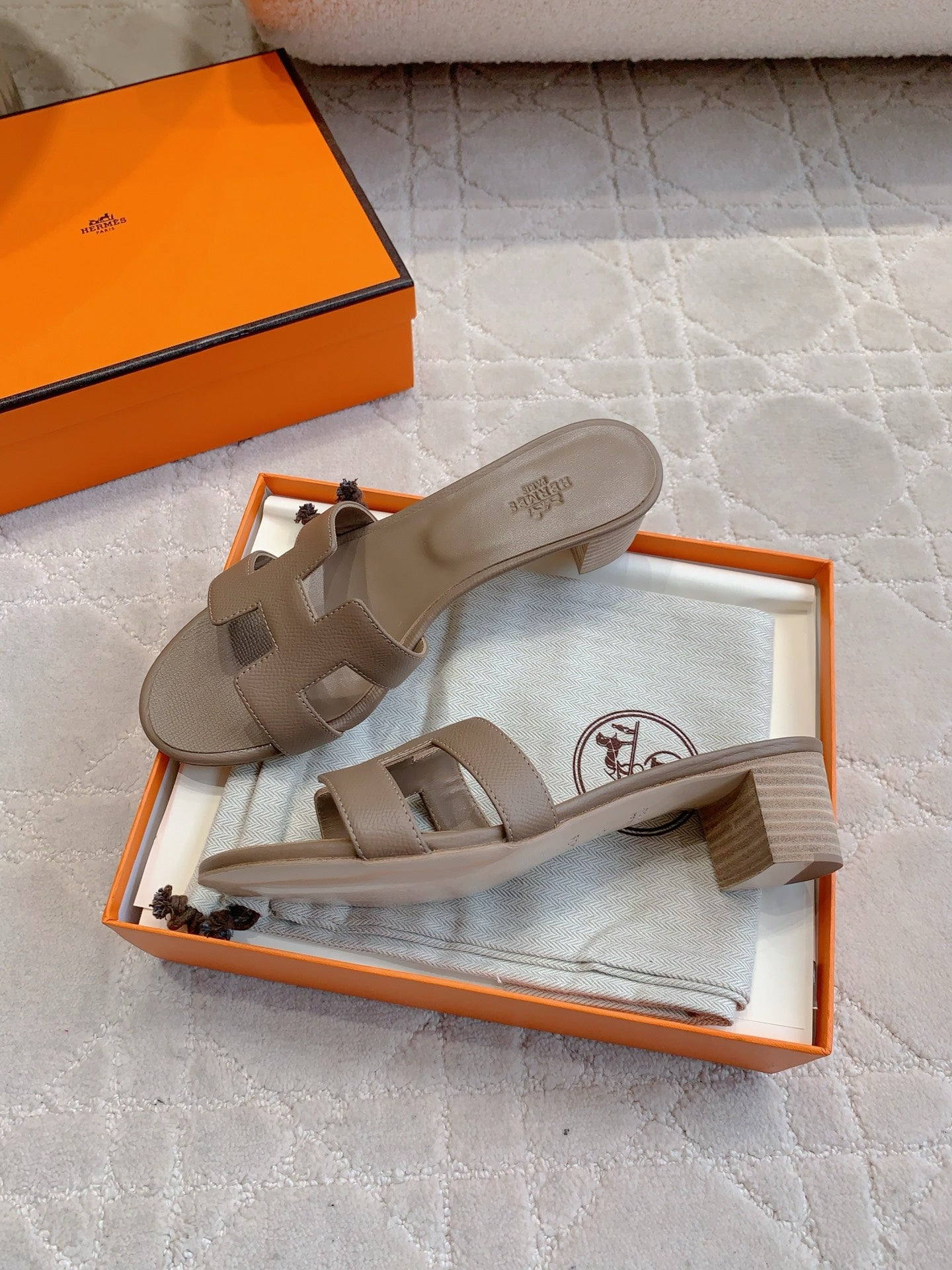 Hermès H-Heeled Sandals