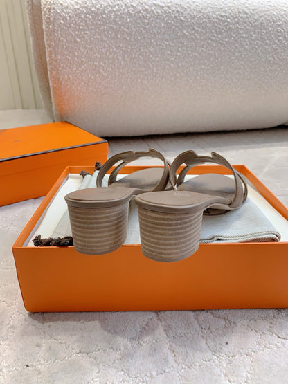 Hermès H-Heeled Sandals