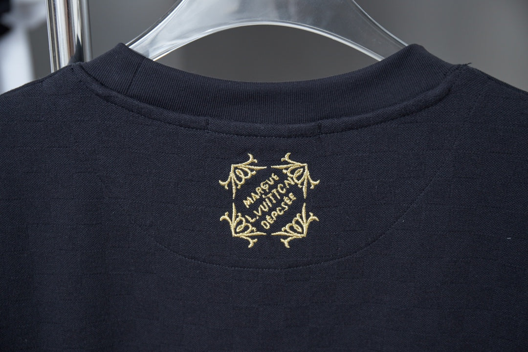 Louis Vuitton Checkerboard Jacquard Logo T-Shirt – 26SS