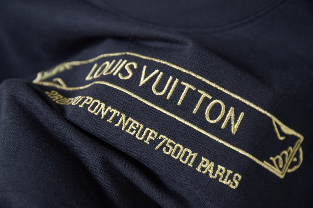 Louis Vuitton Checkerboard Jacquard Logo T-Shirt – 26SS