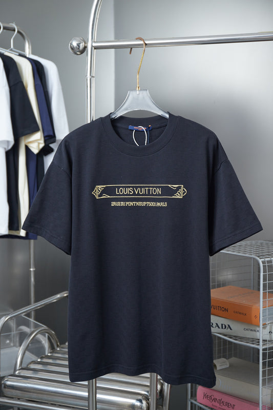 Louis Vuitton Checkerboard Jacquard Logo T-Shirt – 26SS