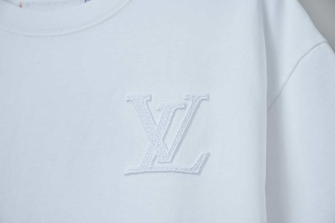Louis Vuitton Embroidered Logo T-Shirt – 26SS Early Spring Collection