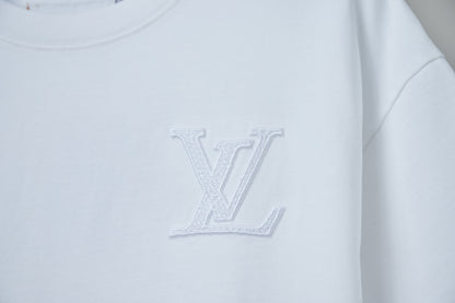 Louis Vuitton Embroidered Logo T-Shirt – 26SS Early Spring Collection