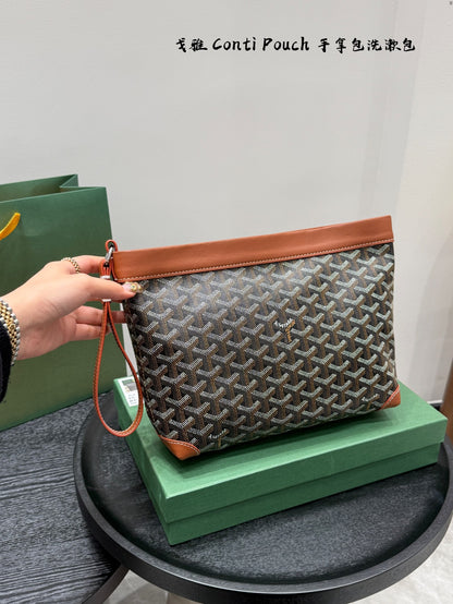Goyard Conti Pouch Clutch Bag