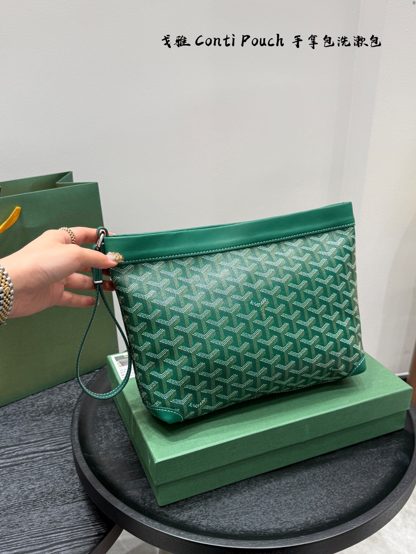 Goyard Conti Pouch Clutch Bag