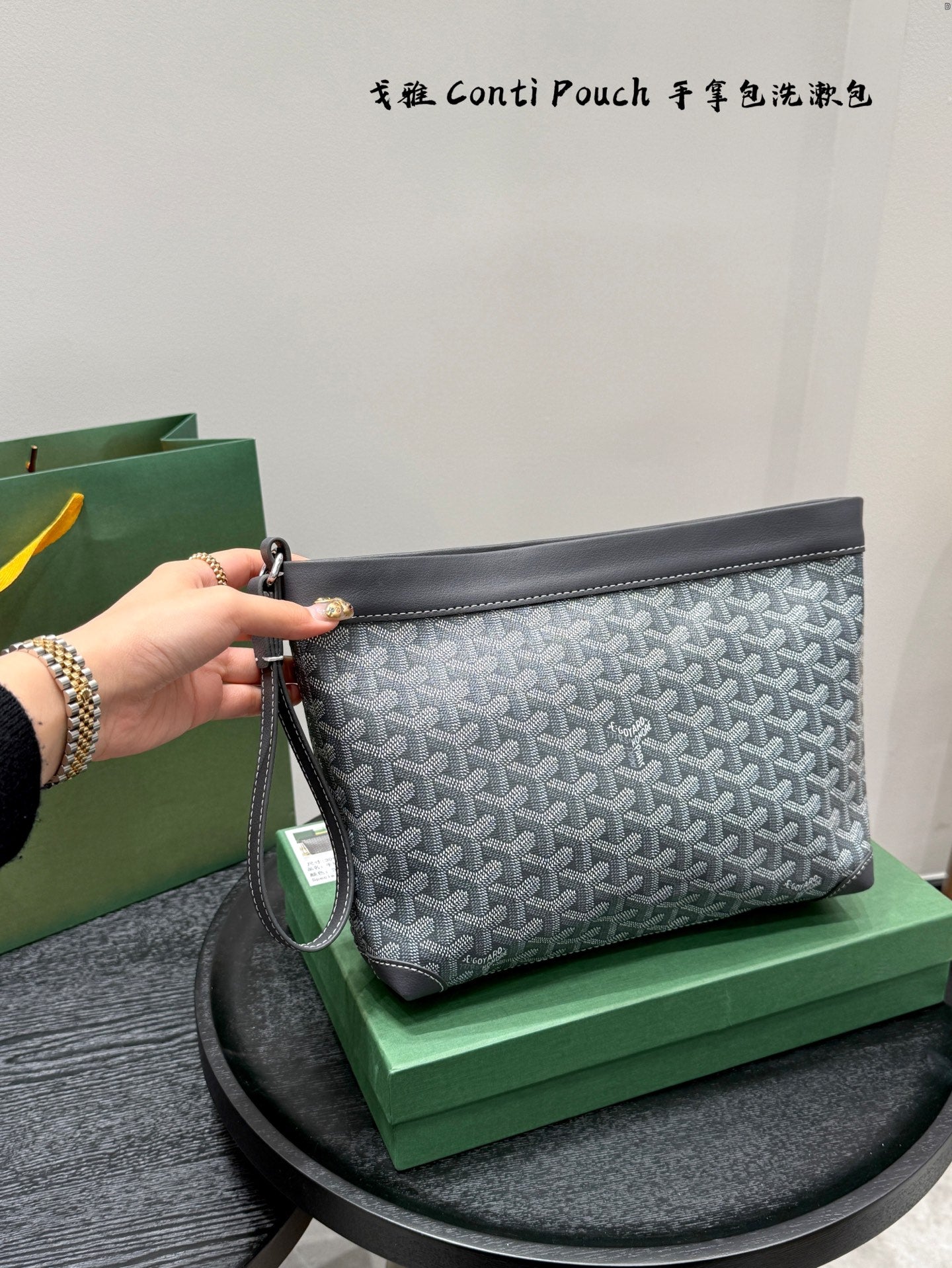 Goyard Conti Pouch Clutch Bag