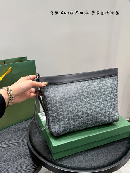 Goyard Conti Pouch Clutch Bag