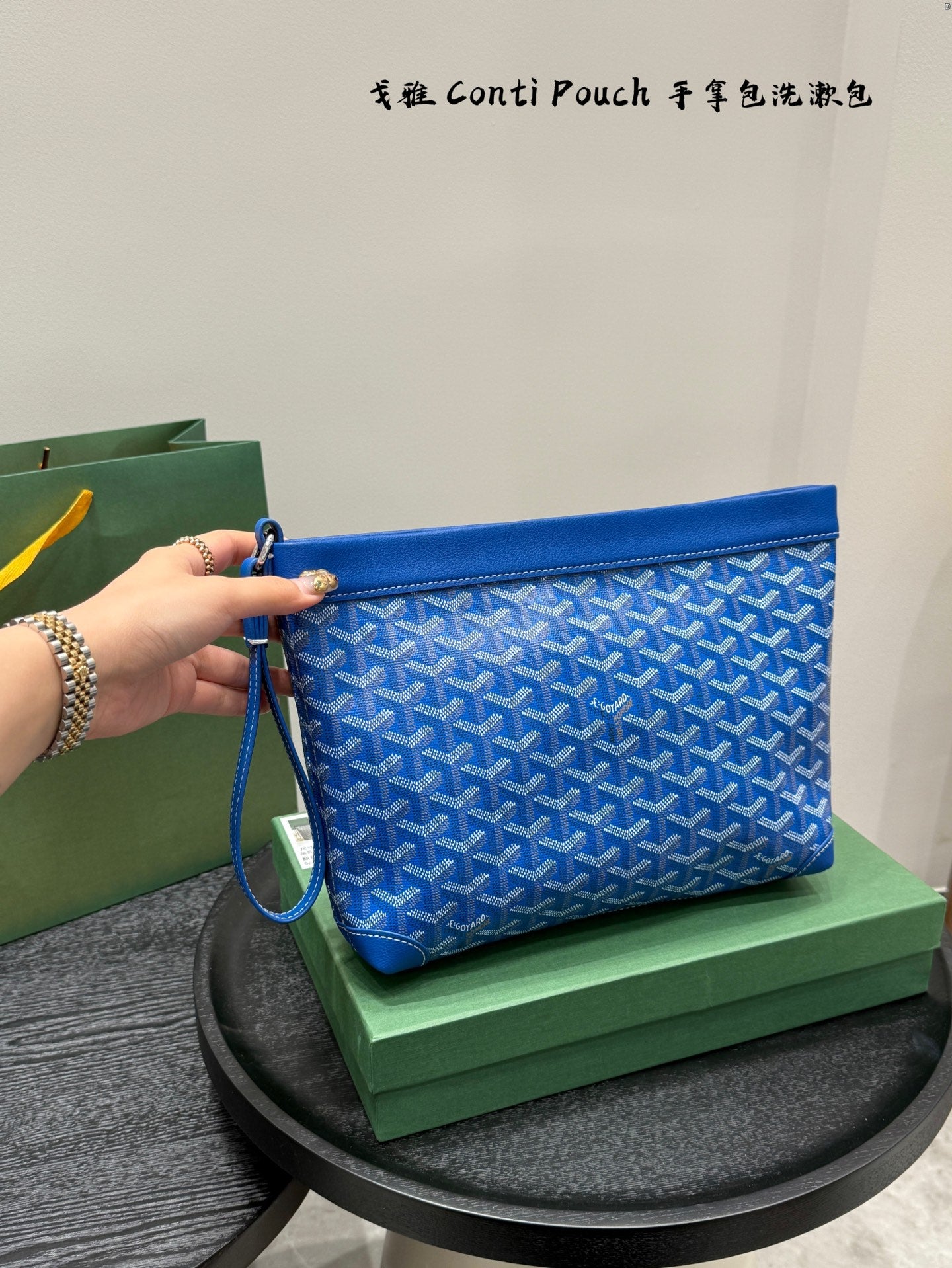 Goyard Conti Pouch Clutch Bag