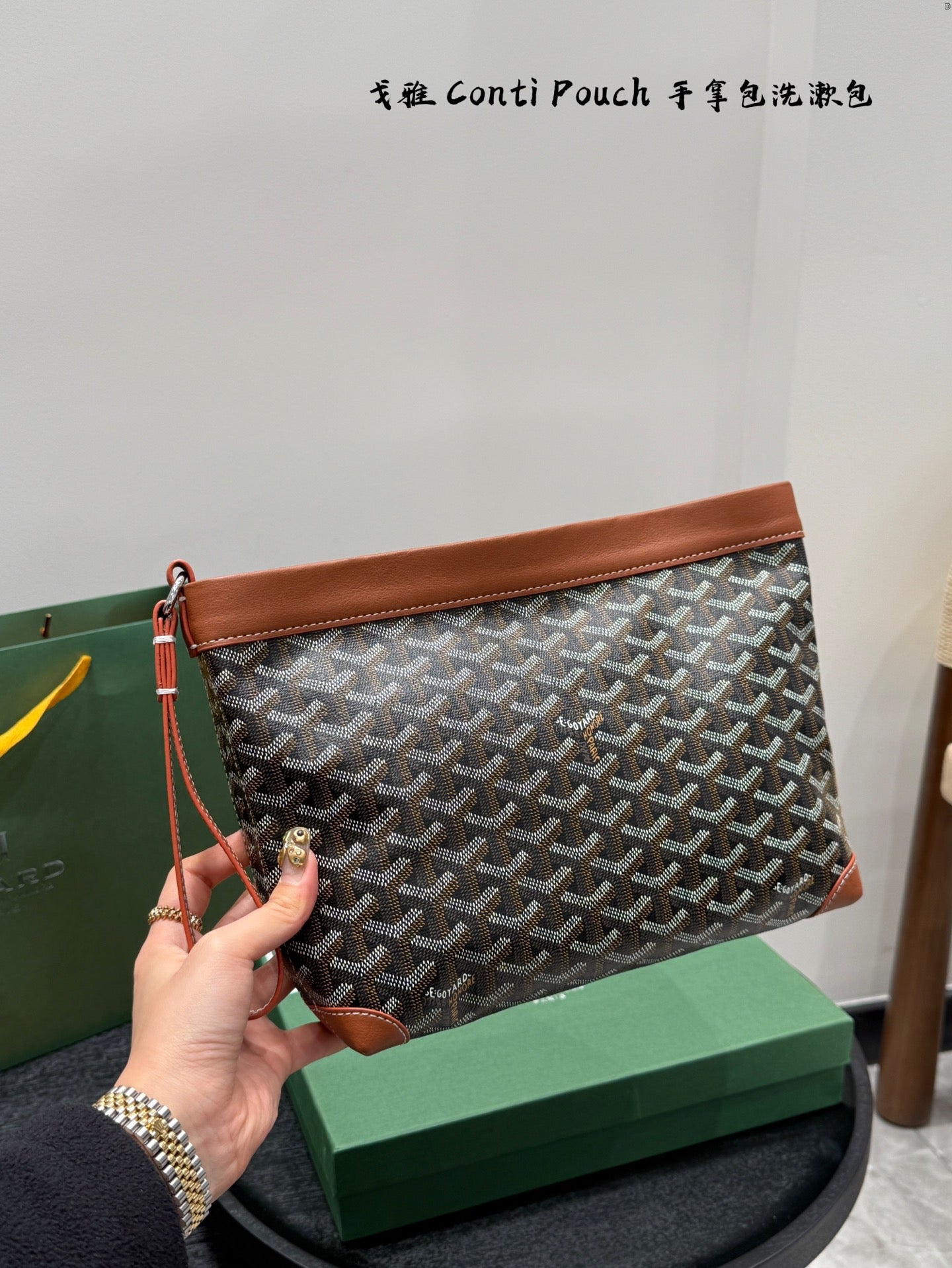 Goyard Conti Pouch Clutch Bag