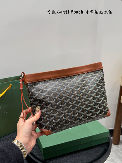 Goyard Conti Pouch Clutch Bag
