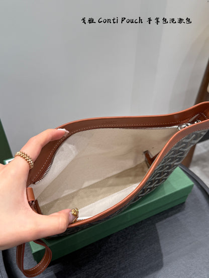 Goyard Conti Pouch Clutch Bag